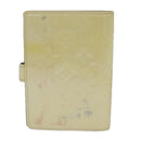 LOUIS VUITTON Vernis Agenda PM Day Planner Cover Perle R21010 LV Auth 84665-2