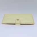 LOUIS VUITTON Vernis Agenda PM Day Planner Cover Perle R21010 LV Auth 84665-3