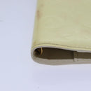 LOUIS VUITTON Vernis Agenda PM Day Planner Cover Perle R21010 LV Auth 84665-14