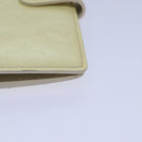 LOUIS VUITTON Vernis Agenda PM Day Planner Cover Perle R21010 LV Auth 84665-15