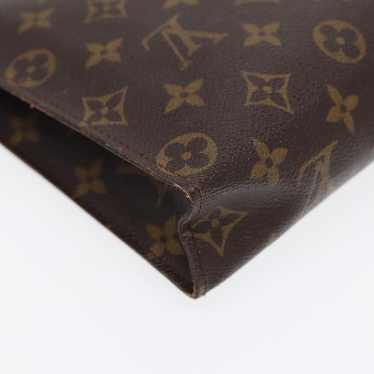 LOUIS VUITTON Monogram Poche Toilette 26 Pouch M47542 LV Auth 84666