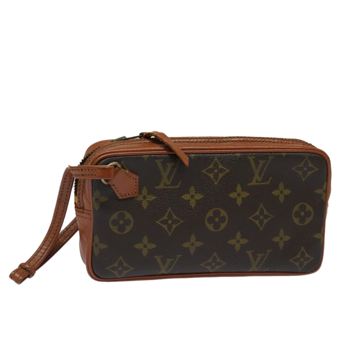 LOUIS VUITTON Monogram Pochette Sports Clutch Bag No.183 LV Auth 84667