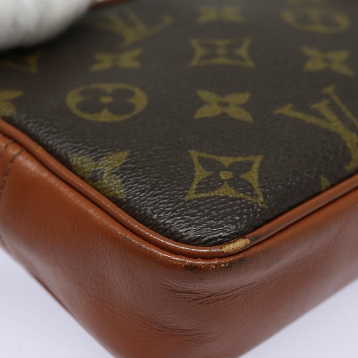 LOUIS VUITTON Monogram Pochette Sports Clutch Bag No.183 LV Auth 84667