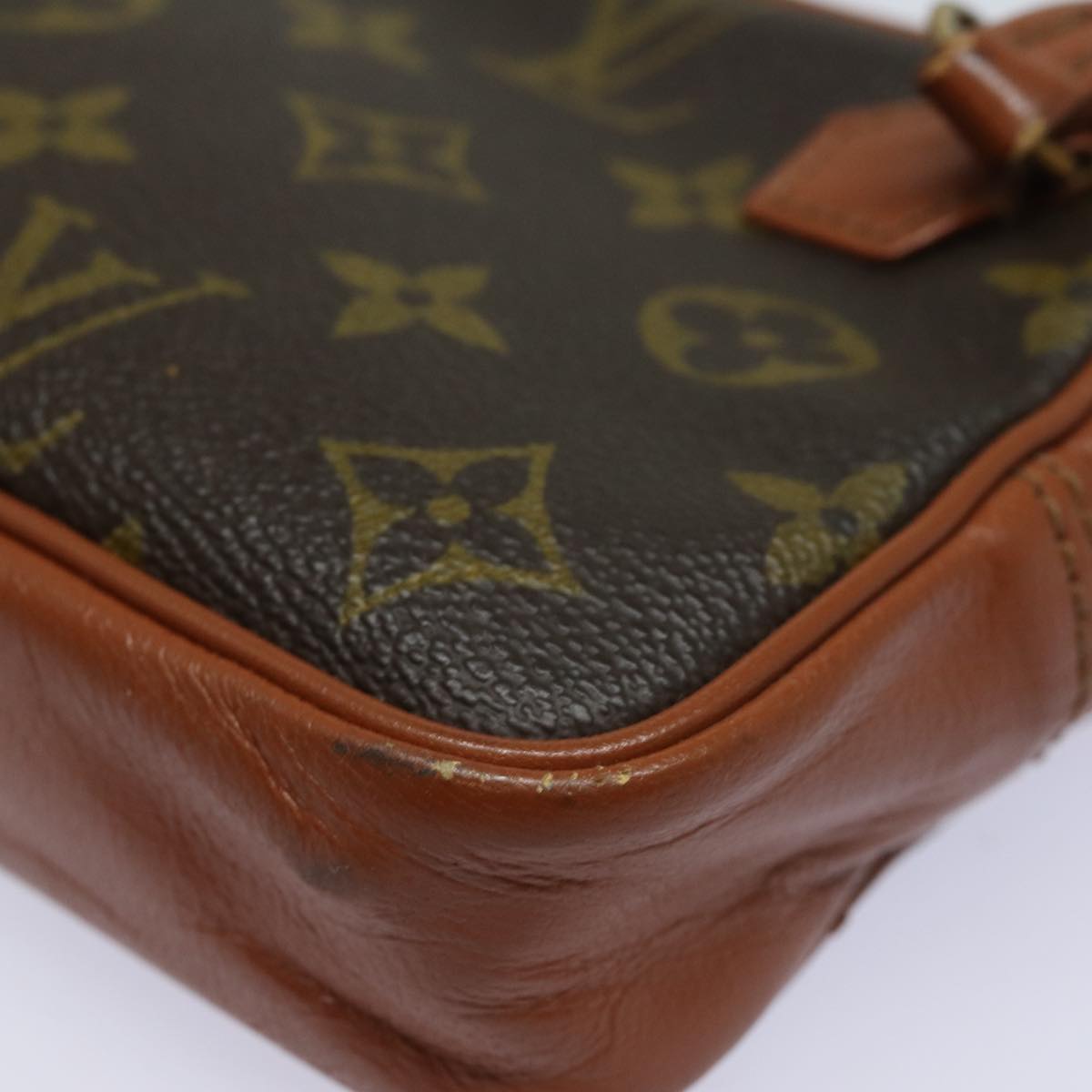 LOUIS VUITTON Monogram Pochette Sports Clutch Bag No.183 LV Auth 84667