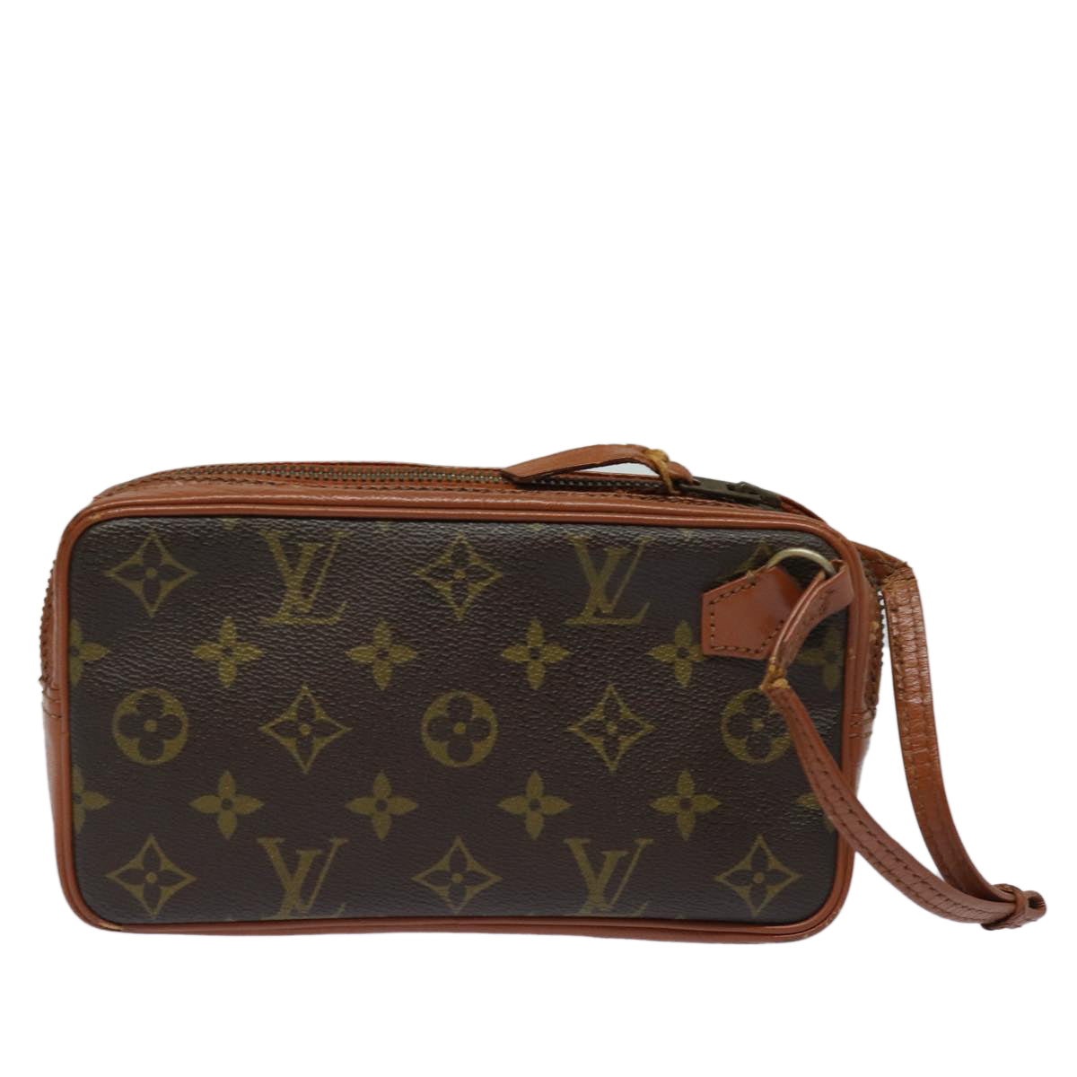 LOUIS VUITTON Monogram Pochette Sports Clutch Bag No.183 LV Auth 84667