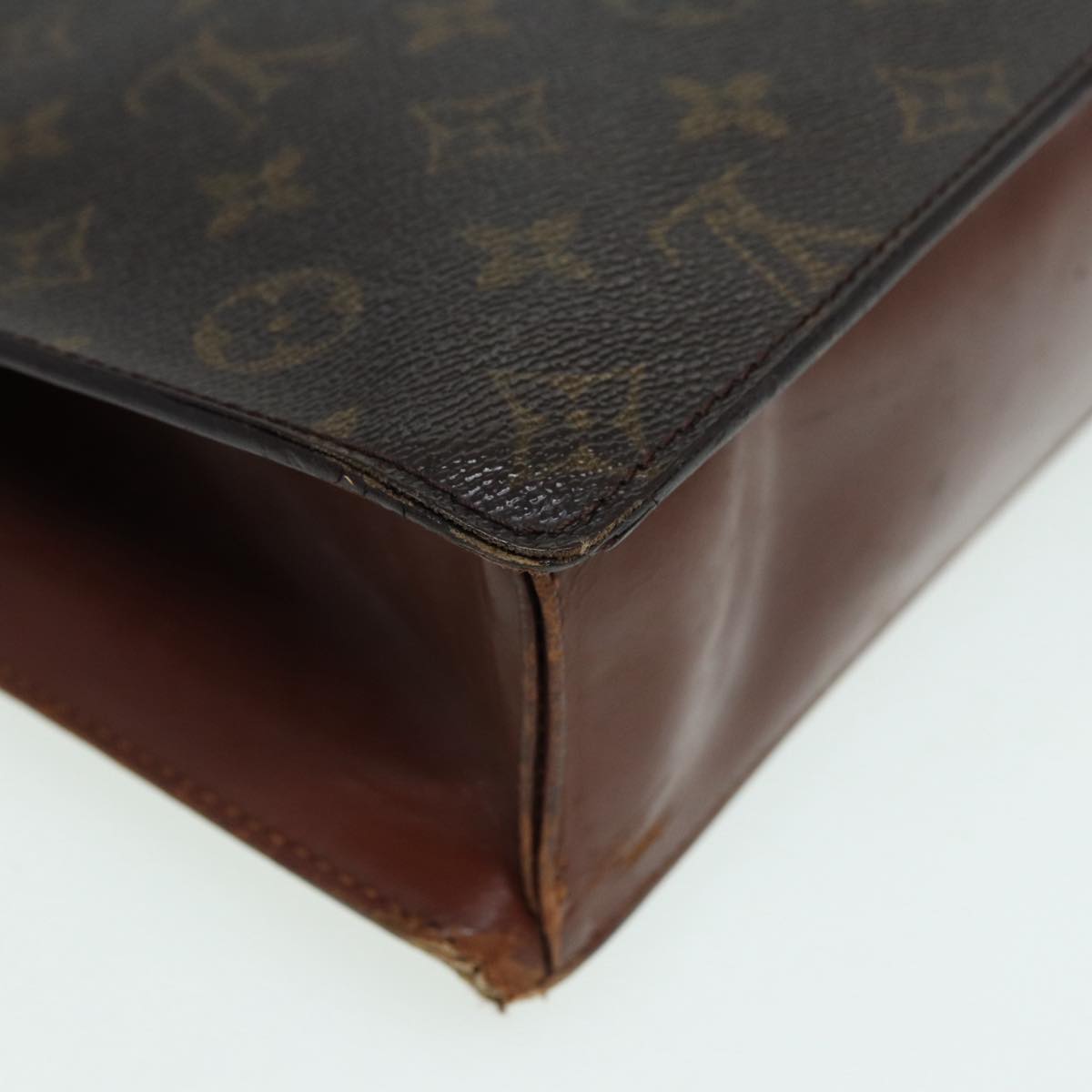 LOUIS VUITTON Monogram Monceau 28 Hand Bag 2way M51185 LV Auth 84669