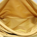 PRADA Tote Bag Nylon Yellow Silver Auth 84670-22