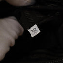 PRADA Tote Bag Nylon Yellow Silver Auth 84670-12