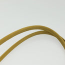 PRADA Tote Bag Nylon Yellow Silver Auth 84670-8