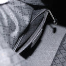 GUCCI Schoudertas Canvas Zwart Zilver 001 2113 1955 Auth 84672-22