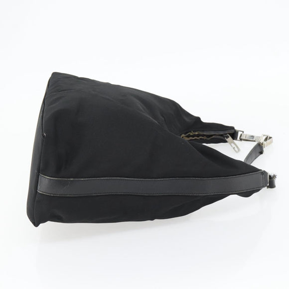 GUCCI Schoudertas Canvas Zwart Zilver 001 2113 1955 Auth 84672