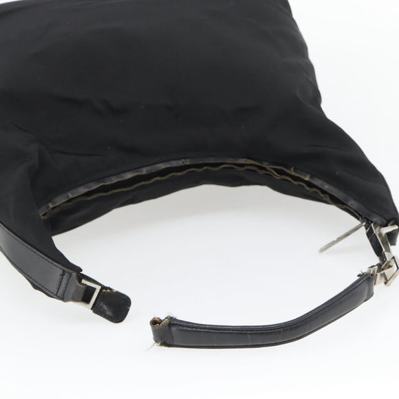 GUCCI Schoudertas Canvas Zwart Zilver 001 2113 1955 Auth 84672