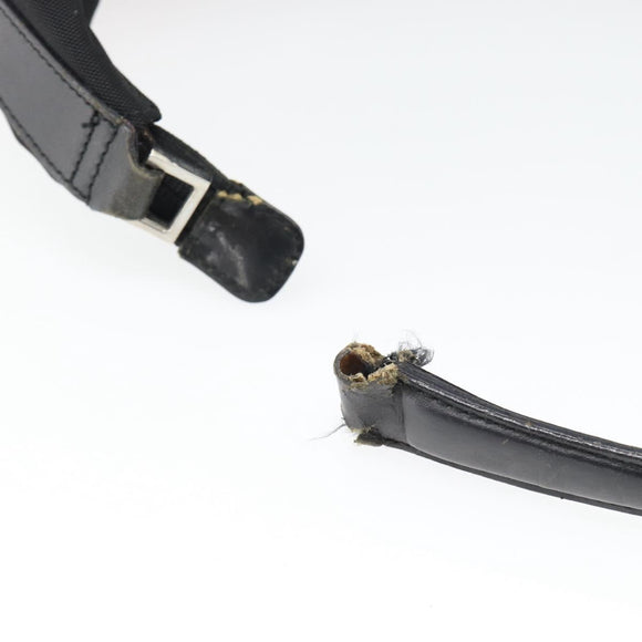 GUCCI Schoudertas Canvas Zwart Zilver 001 2113 1955 Auth 84672