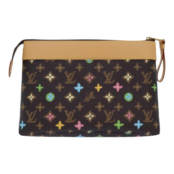 LOUIS VUITTON Monogram Craggy Pochette Voyage Souple Bag M83568 LV Auth 84680S