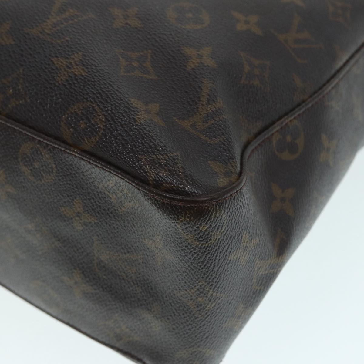 LOUIS VUITTON Monogram Looping GM Shoulder Bag M51145 LV Auth 84684