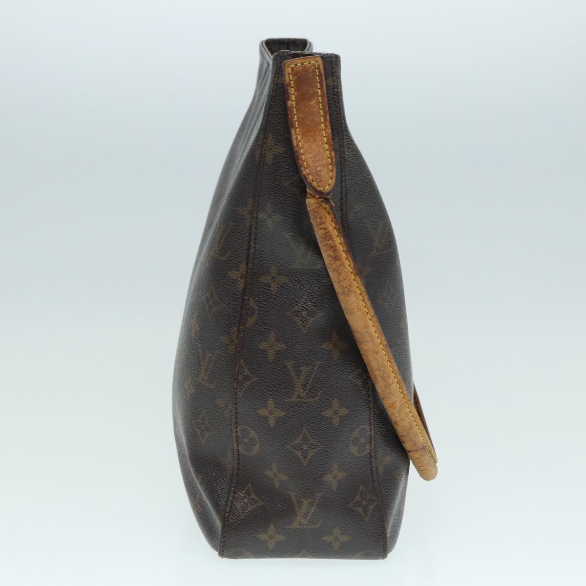 LOUIS VUITTON Monogram Looping GM Shoulder Bag M51145 LV Auth 84684