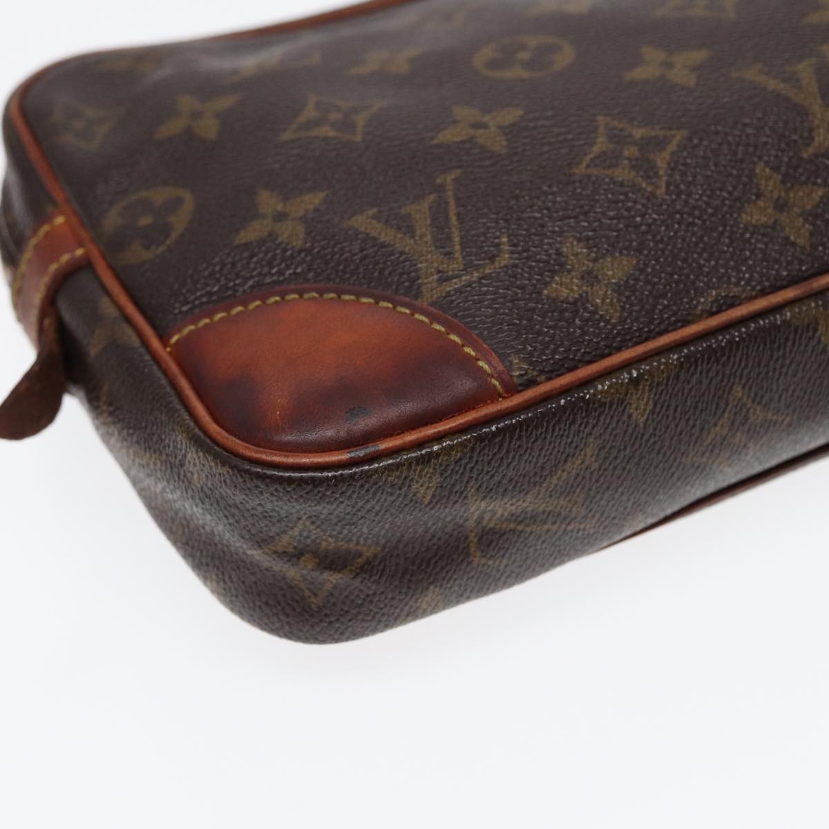 LOUIS VUITTON Monogram Marly Dragonne GM Clutch Bag M51825 LV Auth 84686