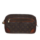 LOUIS VUITTON Monogram Marly Dragonne GM Clutch Bag M51825 LV Auth 84686-13