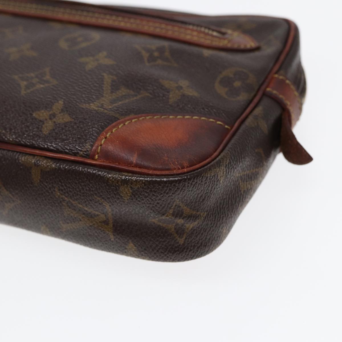 LOUIS VUITTON Monogram Marly Dragonne GM Clutch Bag M51825 LV Auth 84686