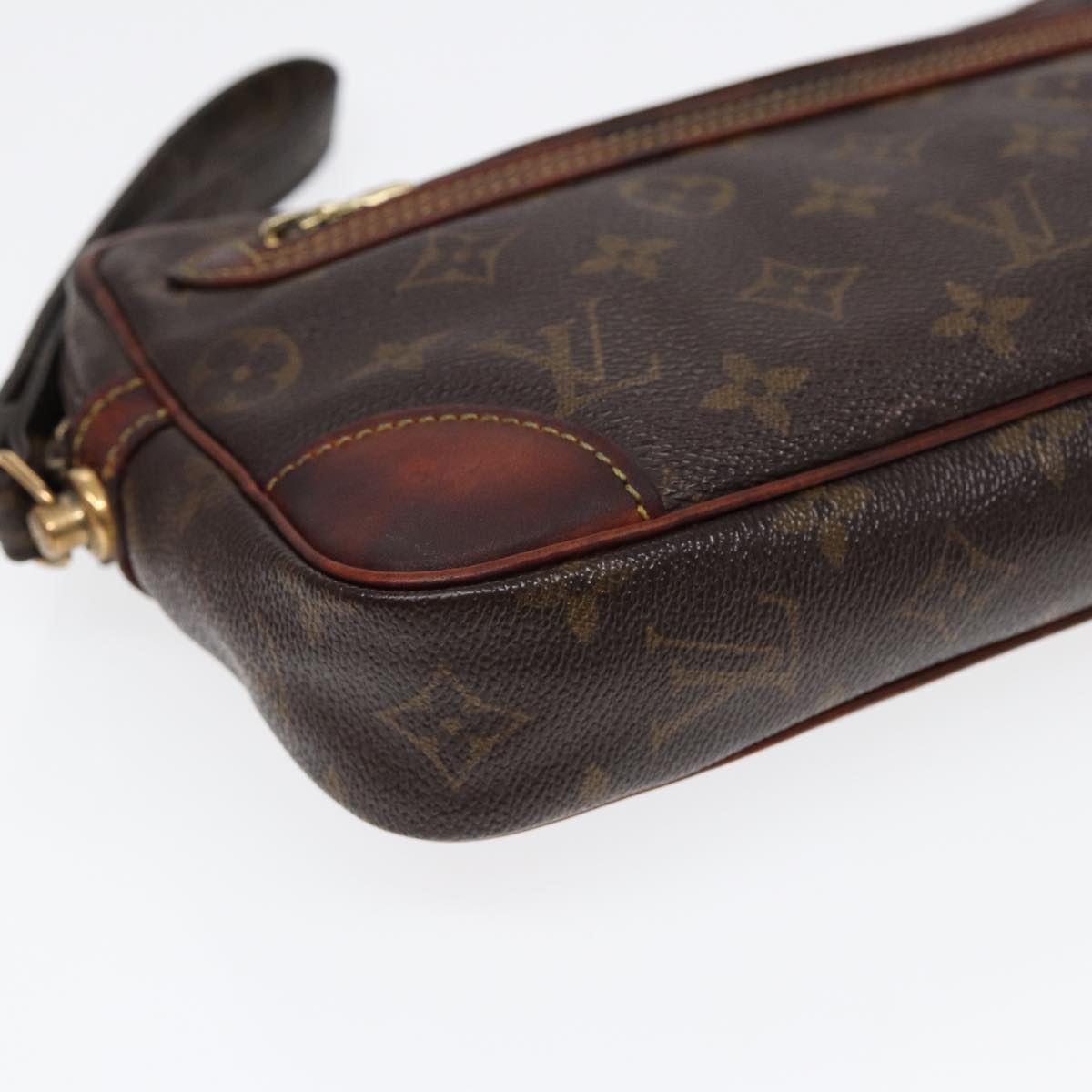 LOUIS VUITTON Monogram Marly Dragonne GM Clutch Bag M51825 LV Auth 84686