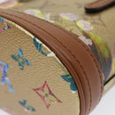 LOUIS VUITTON LV Garden Nano Bucket Shoulder Bag Beige M81724 LV Auth 84696S-15