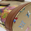 LOUIS VUITTON LV Garden Nano Bucket Shoulder Bag Beige M81724 LV Auth 84696S-16