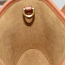 LOUIS VUITTON LV Garden Nano Bucket Shoulder Bag Beige M81724 LV Auth 84696S-11