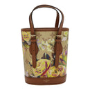 LOUIS VUITTON LV Garden Nano Bucket Shoulder Bag Beige M81724 LV Auth 84696S-13
