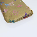 LOUIS VUITTON LV Garden Nano Bucket Shoulder Bag Beige M81724 LV Auth 84696S-21