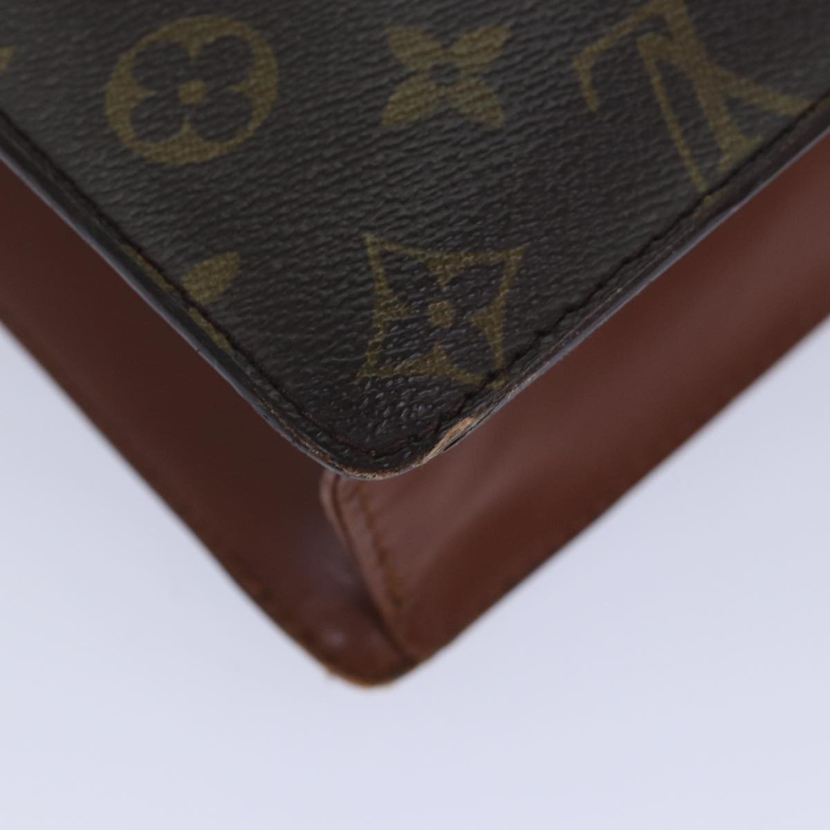 LOUIS VUITTON Monogram Monceau 28 Hand Bag 2way M51185 LV Auth 84702