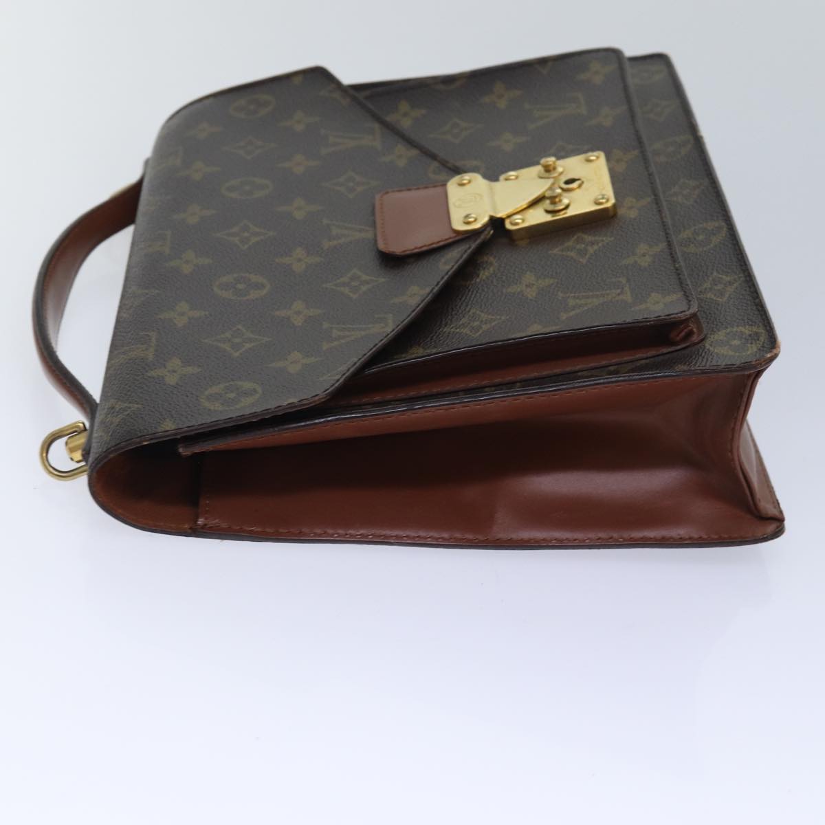 LOUIS VUITTON Monogram Monceau 28 Hand Bag 2way M51185 LV Auth 84702