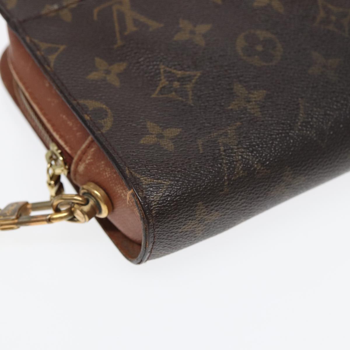 LOUIS VUITTON Monogram Orsay Clutch Bag M51790 LV Auth 84704