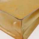 LOUIS VUITTON Monogram Vernis Spring street Hand Bag Gris M91029 LV Auth 84706-20