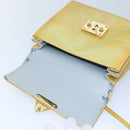 LOUIS VUITTON Monogram Vernis Spring street Hand Bag Gris M91029 LV Auth 84706-9