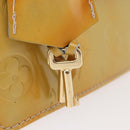 LOUIS VUITTON Monogram Vernis Spring street Hand Bag Gris M91029 LV Auth 84706-10