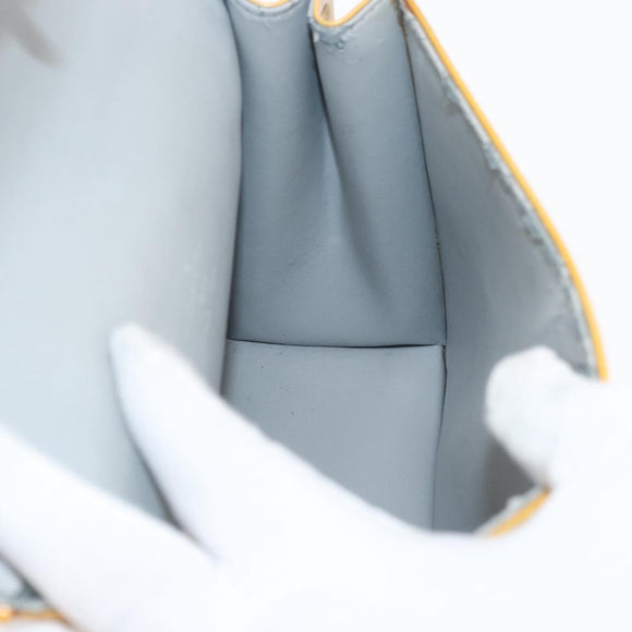 LOUIS VUITTON Monogram Vernis Spring street Hand Bag Gris M91029 LV Auth 84706