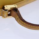 LOUIS VUITTON Monogram Vernis Spring street Hand Bag Gris M91029 LV Auth 84706-8