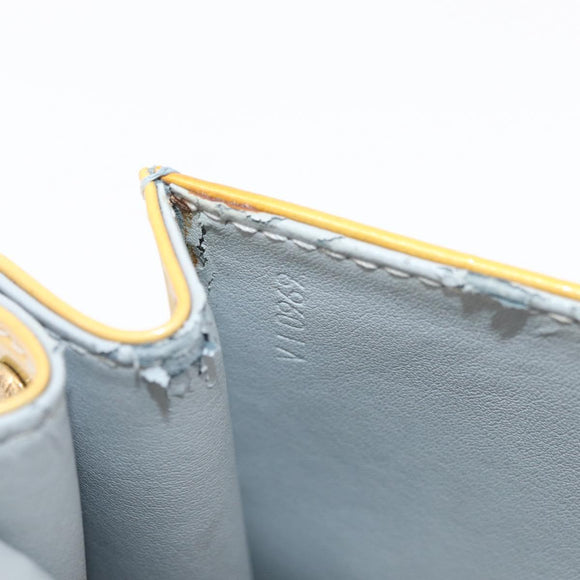 LOUIS VUITTON Monogram Vernis Spring street Hand Bag Gris M91029 LV Auth 84706