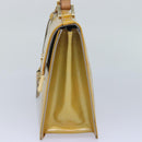 LOUIS VUITTON Monogram Vernis Spring street Hand Bag Gris M91029 LV Auth 84706-3