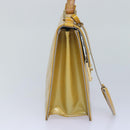 LOUIS VUITTON Monogram Vernis Spring street Hand Bag Gris M91029 LV Auth 84706-4