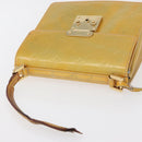 LOUIS VUITTON Monogram Vernis Spring street Hand Bag Gris M91029 LV Auth 84706-6