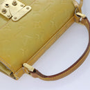 LOUIS VUITTON Monogram Vernis Spring street Hand Bag Gris M91029 LV Auth 84706-6