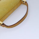 LOUIS VUITTON Monogram Vernis Spring street Hand Bag Gris M91029 LV Auth 84706-7