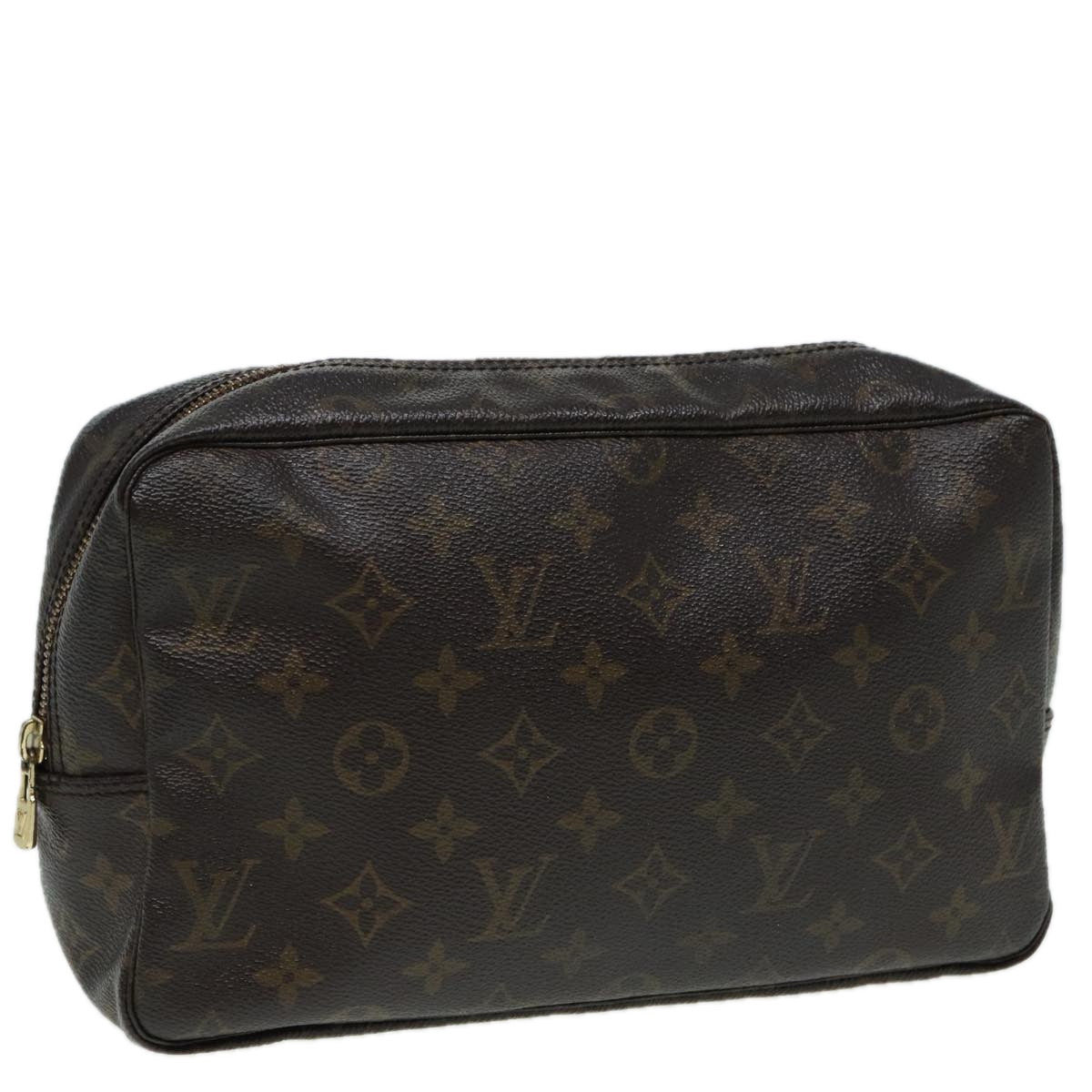 LOUIS VUITTON Monogram Trousse Toilette 28 Clutch Bag M47522 LV Auth 84707