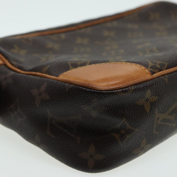 LOUIS VUITTON Monogram Compiegne 28 Clutch Bag M51845 LV Auth 84708