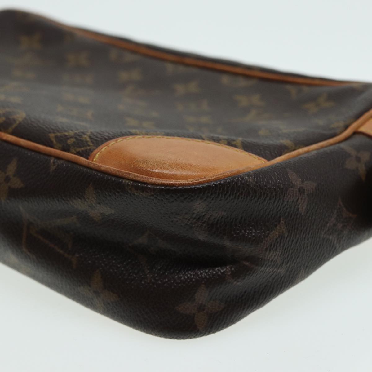 LOUIS VUITTON Monogram Compiegne 28 Clutch Bag M51845 LV Auth 84708