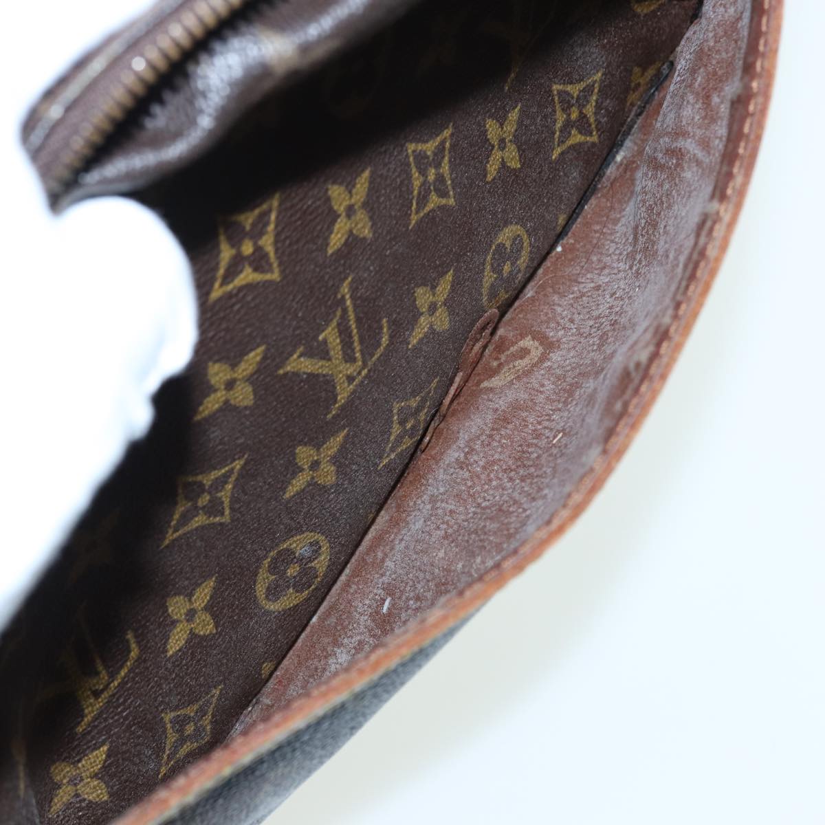 LOUIS VUITTON Monogram Compiegne 28 Clutch Bag M51845 LV Auth 84708