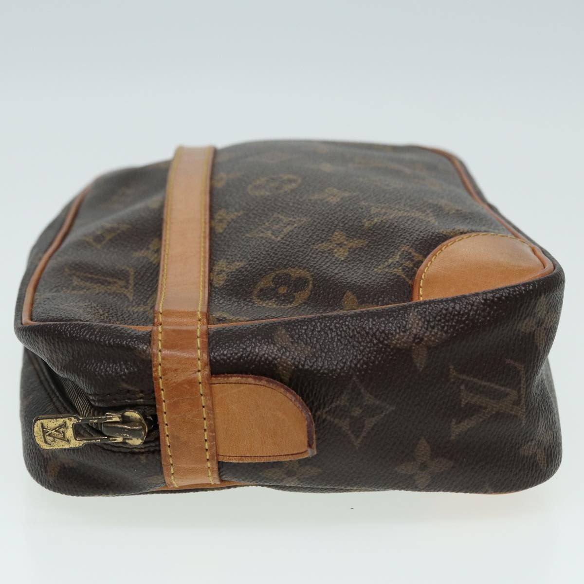 LOUIS VUITTON Monogram Compiegne 28 Clutch Bag M51845 LV Auth 84708