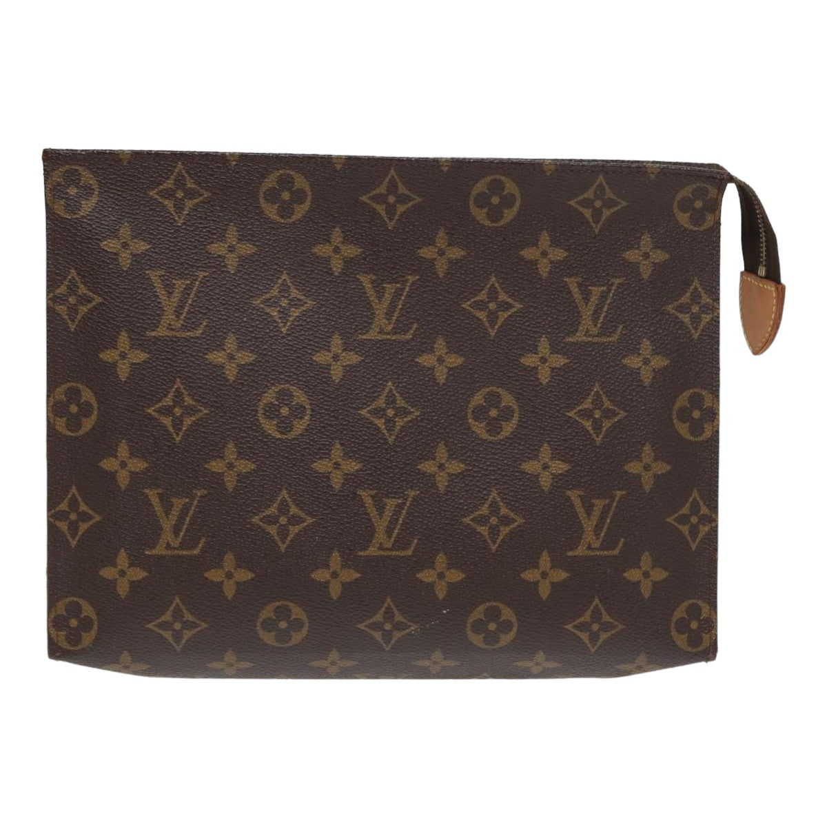 LOUIS VUITTON Monogram Poche Toilette 26 Pouch M47542 LV Auth 84709