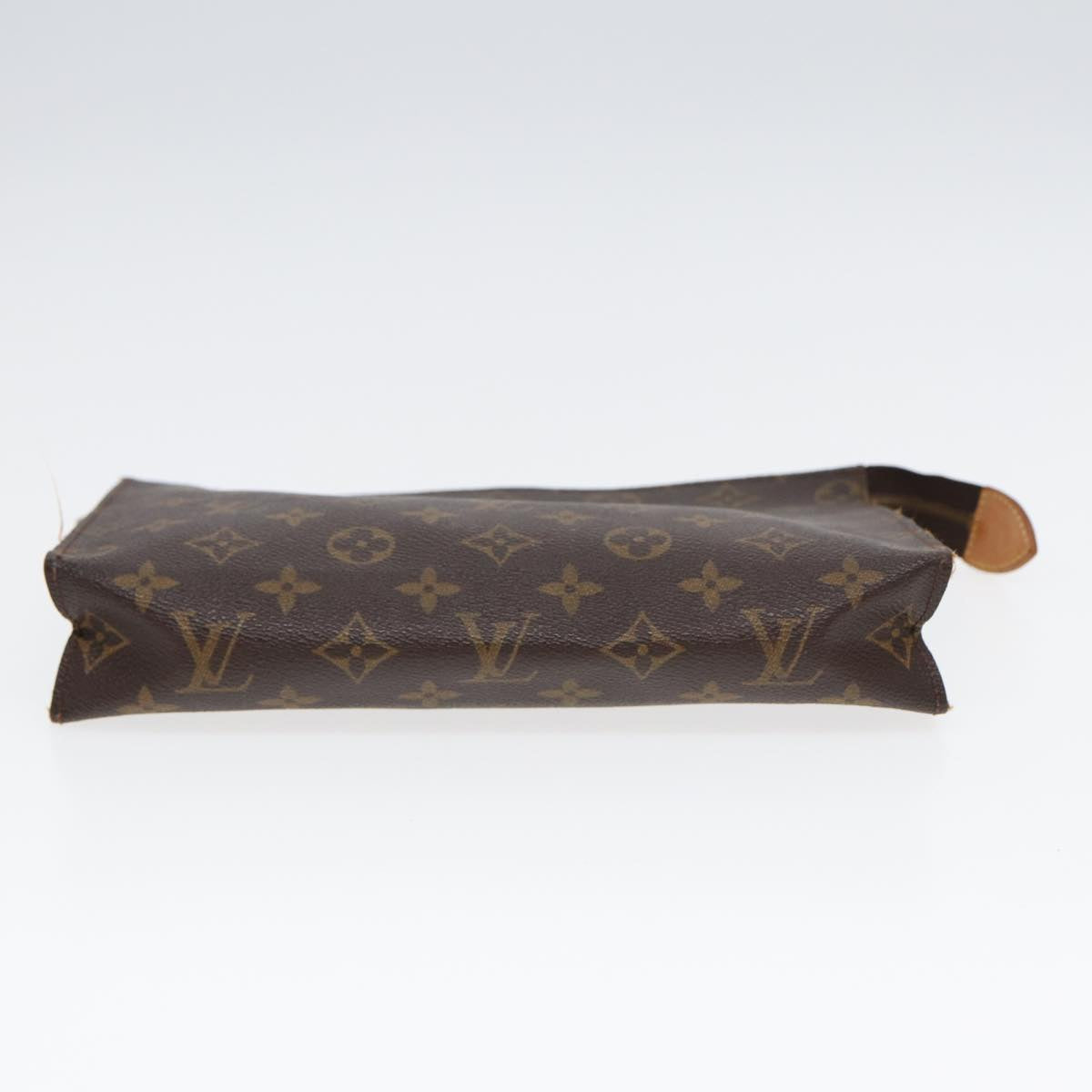 LOUIS VUITTON Monogram Poche Toilette 26 Pouch M47542 LV Auth 84709